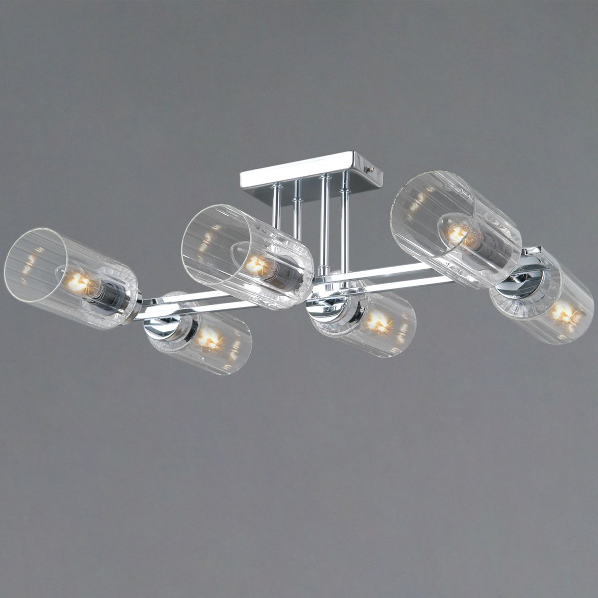 Потолочная люстра Illumico IL0780-6CSQ-25 CR NAPLES