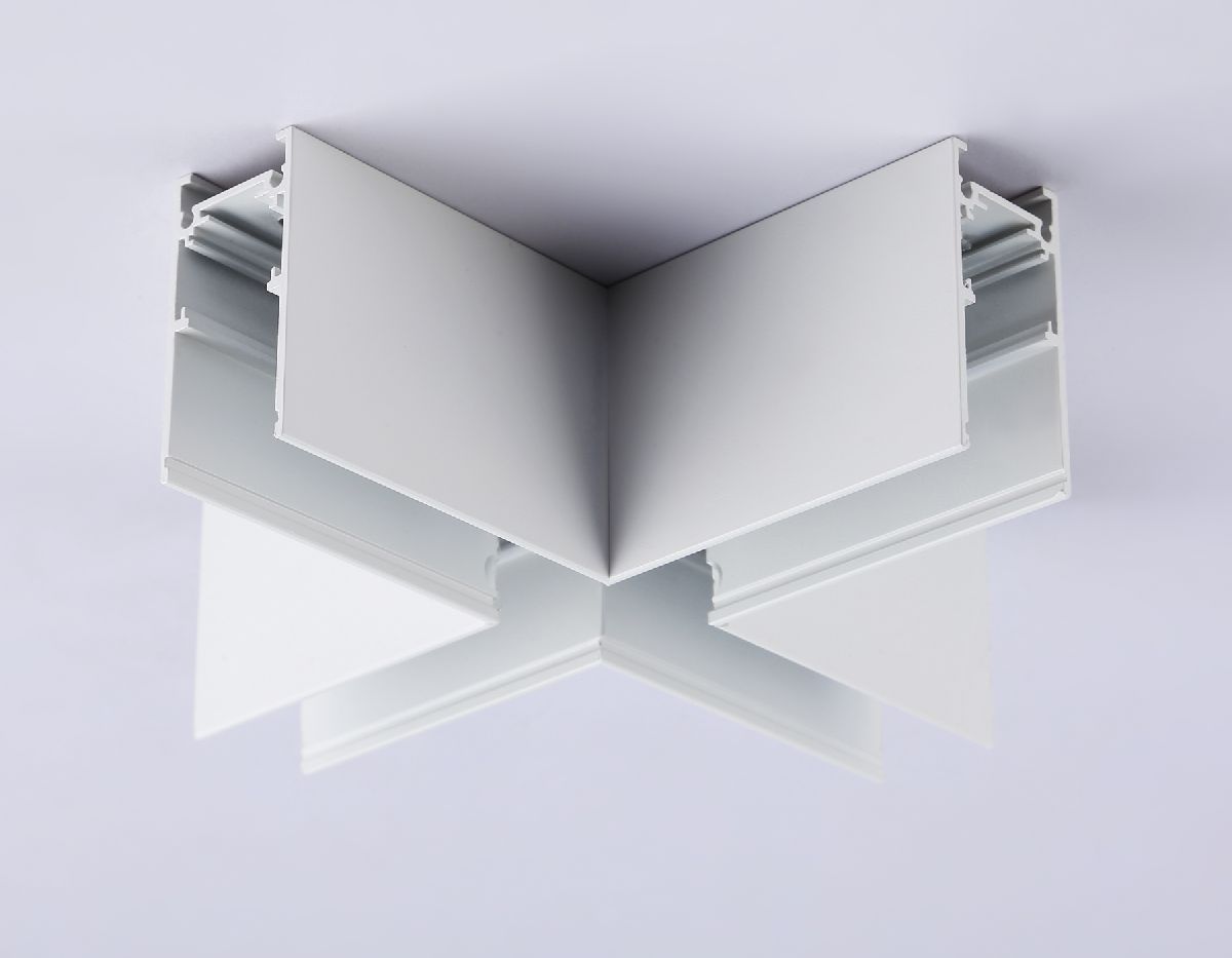 Коннектор X-образный для шинопровода Ambrella Light Magnetic Track System GL3375