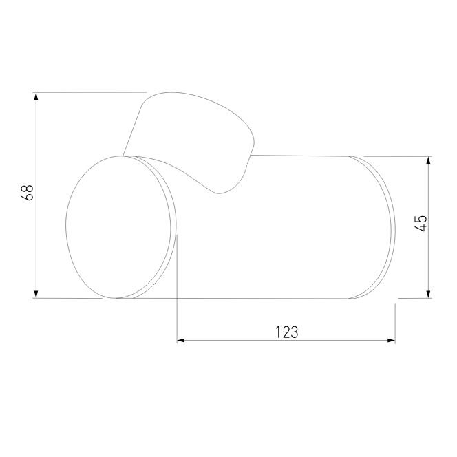 Уличный настенный светильник Elektrostandard Ray 4690389176746