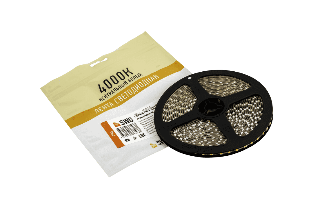 Светодиодная лента SWG SWG3PT120-24-9.6-NW 005668