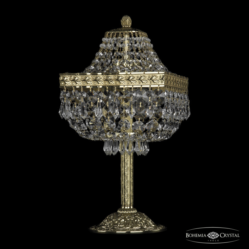 Настольная лампа хрусталь Bohemia Ivele Crystal 19272L6/H/20IV G
