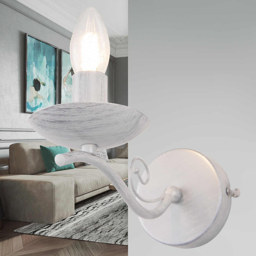 Бра Arte Milano Amalfi 339934/1W WT+SL