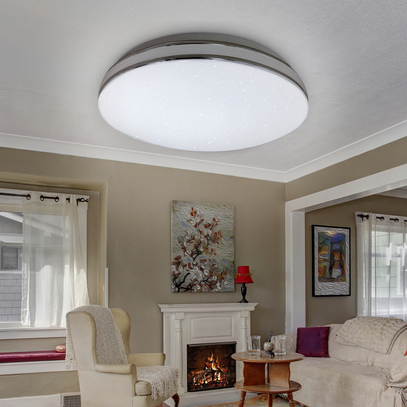 Потолочный светильник Эра SPB-6-40 Chrome1 new Б0056332