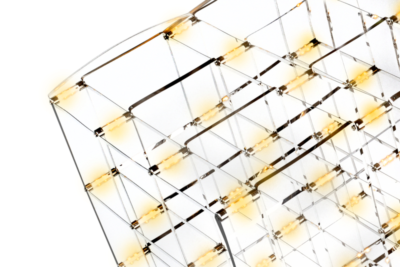 Подвесной светильник iLedex Statosphere FQ-400-48 Хром