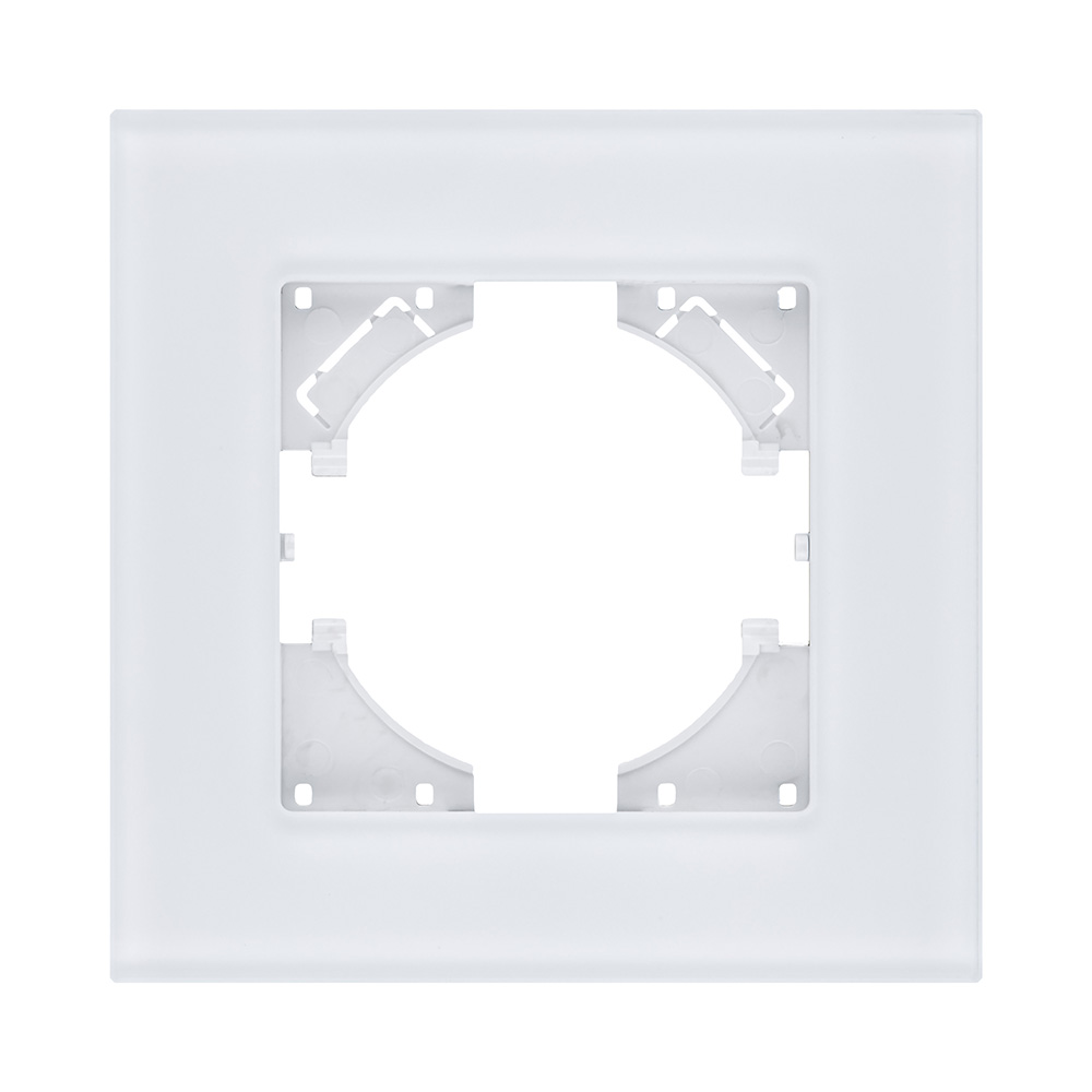 Рамка 1-постовая, стекло белый Kollinger Reflex MG RM1WH
