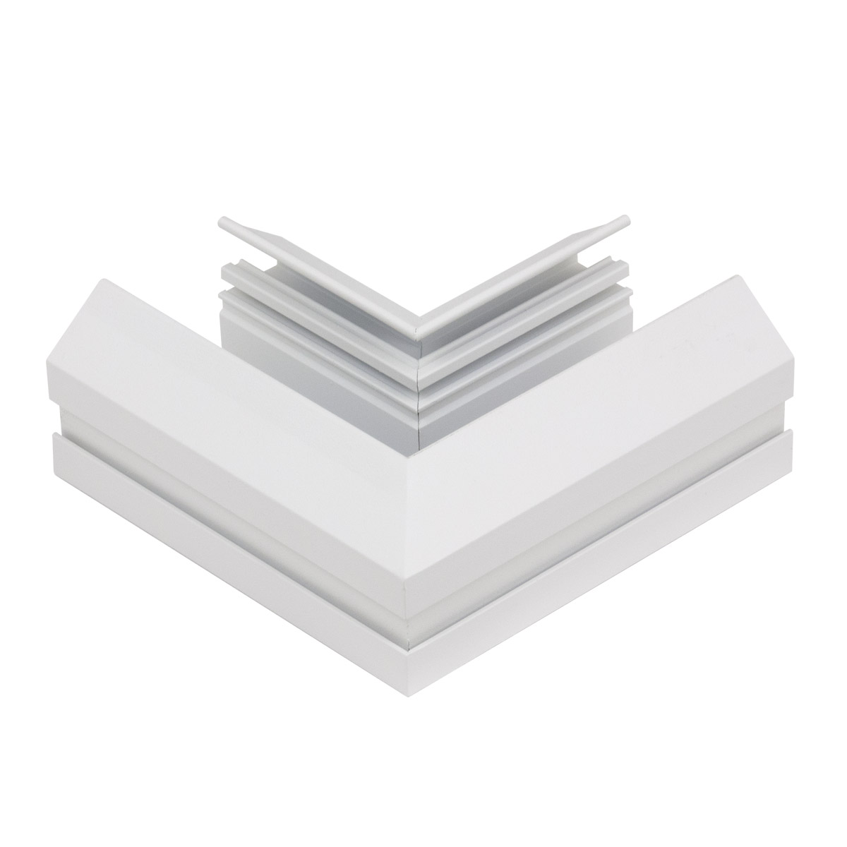 Угловой соединитель с закладным профилем AM Group AM540 WH SMART