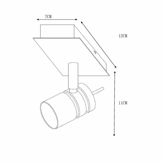 Светодиодный спот Lucide Twinny Led 17990/05/12