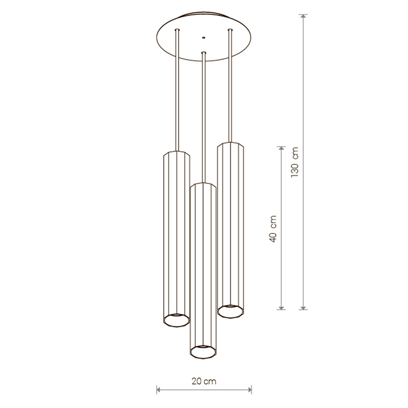Подвесная люстра Nowodvorski Poly 8885