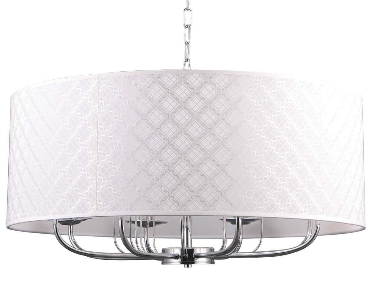 Подвесная люстра Lumien Hall Агнис 1014/8P-CR-WT