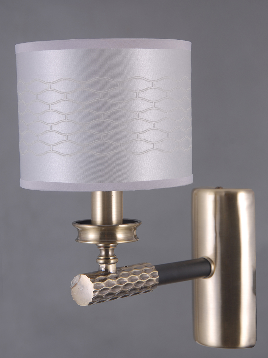 Бра серое Elvan BR-39320/1-E14-BrBlWh