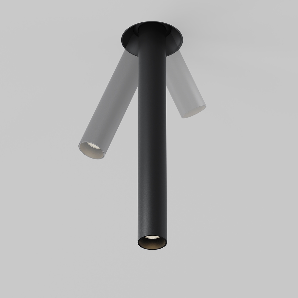 Встраиваемый светодиодный светильник Maytoni Technical Ceiling Focus T C140TRS-L300-7W3K-B