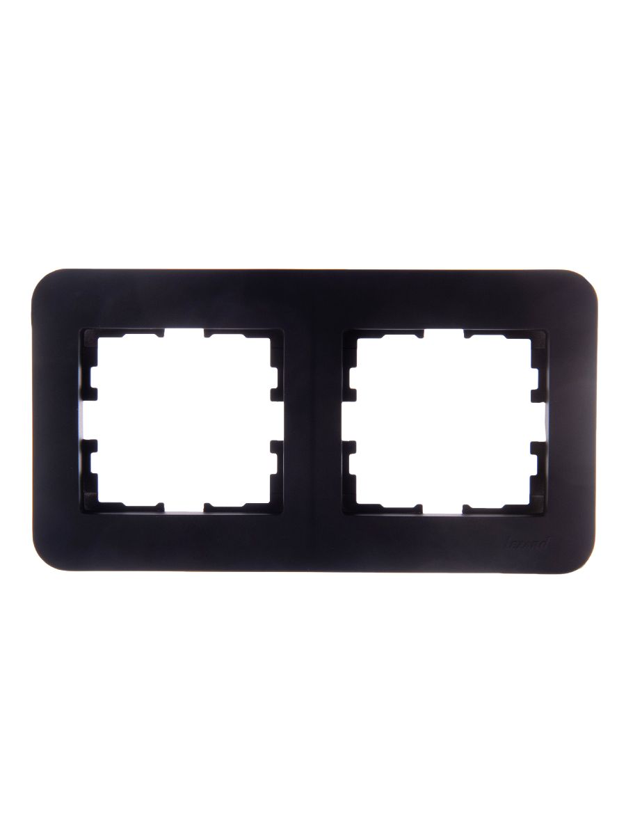 Рамка 2-местная горизонтальная Lezard Karina Life 708-4200-147