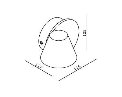 Светодиодный спот Lucide Baz 23945/06/31