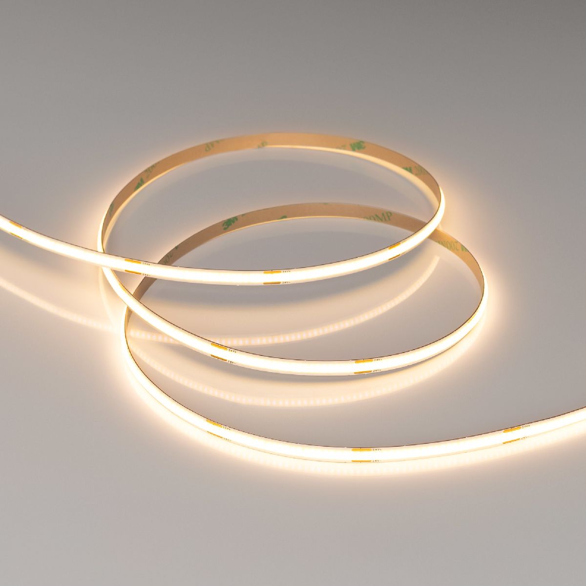 Светодиодная лента Arlight COB-X480-6mm 24V Warm2700 6 W/m, IP20, CSP, 4m 039055