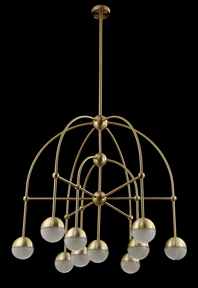 Люстра на штанге Crystal Lux Truena TRUENA SP-PL6+3+1 BRONZE