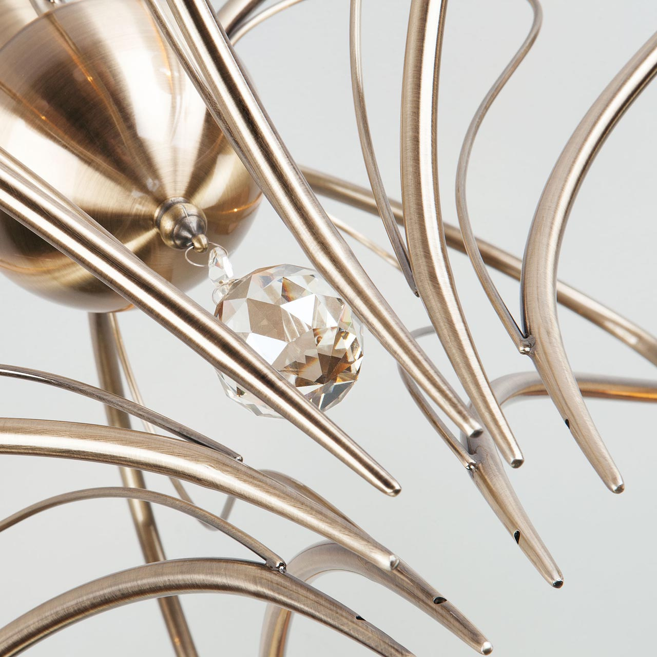 Потолочная люстра Eurosvet Lilly 60074/8 античная бронза