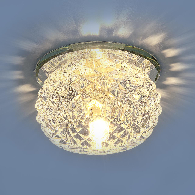 Встраиваемый светильник Elektrostandard 176 G9 CL прозрачный 4690389057755