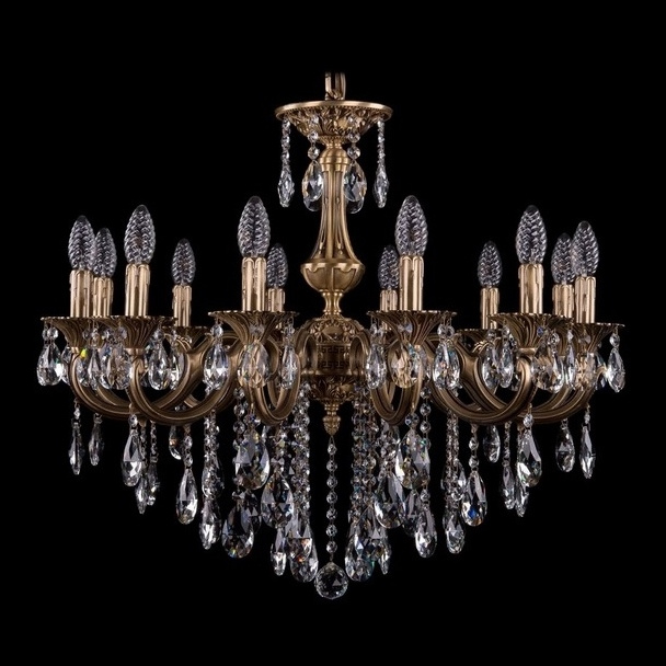 Подвесная люстра Bohemia Ivele 1702/12/250/B/FP