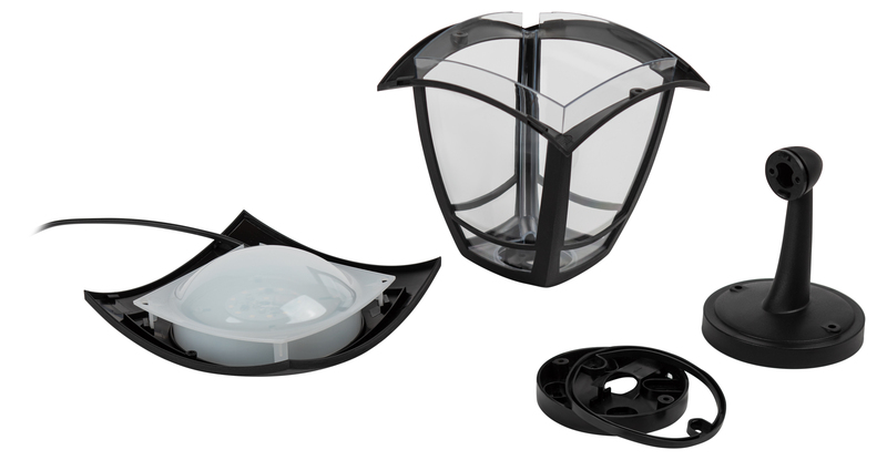 Уличный настенный светильник Эра ДБУ 07-8-002 У1 «Дели 2» черный Б0057501