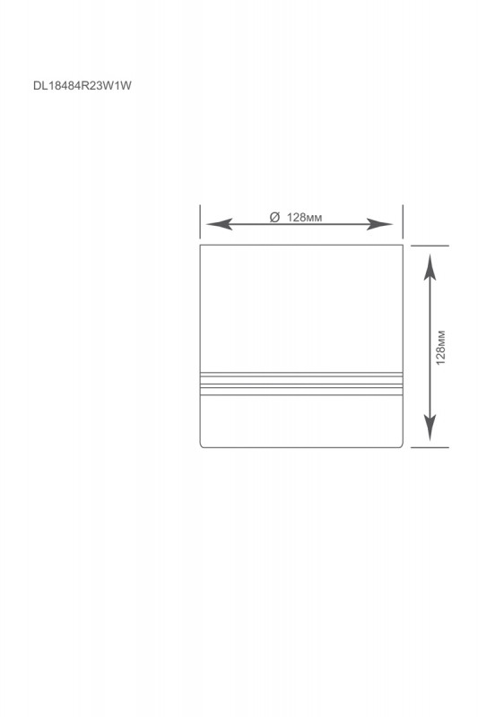 Накладной светильник Donolux DL18484R23W1W