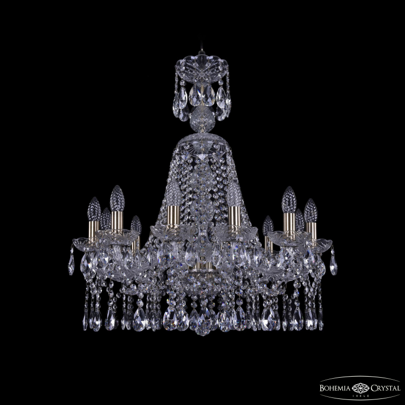 Подвесная люстра Bohemia Ivele Crystal 1413/12/220/XL-73 Pa