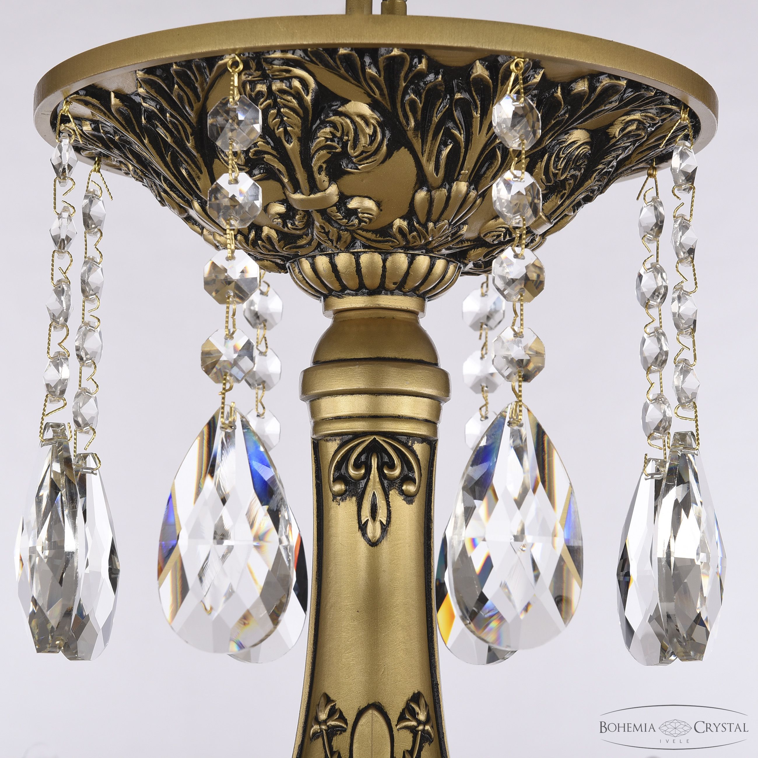 Подвесная люстра Bohemia Ivele Crystal AL79104/16+8+8/550/3d B AGB