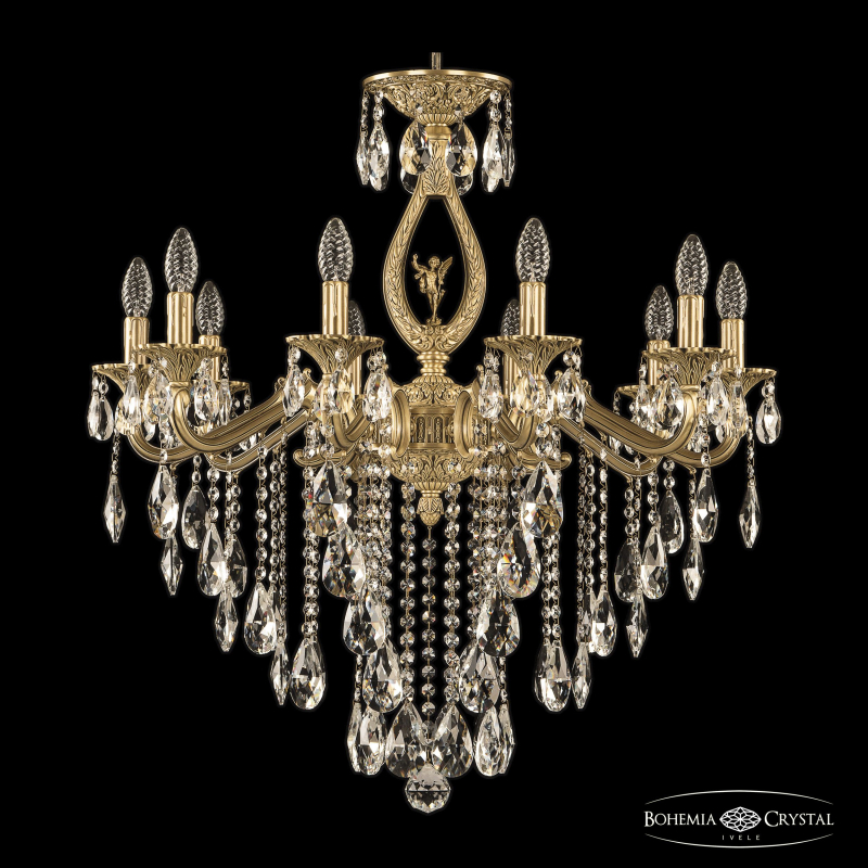 Подвесная люстра Bohemia Ivele Crystal Verona 72402/10/250 B FP FA5S