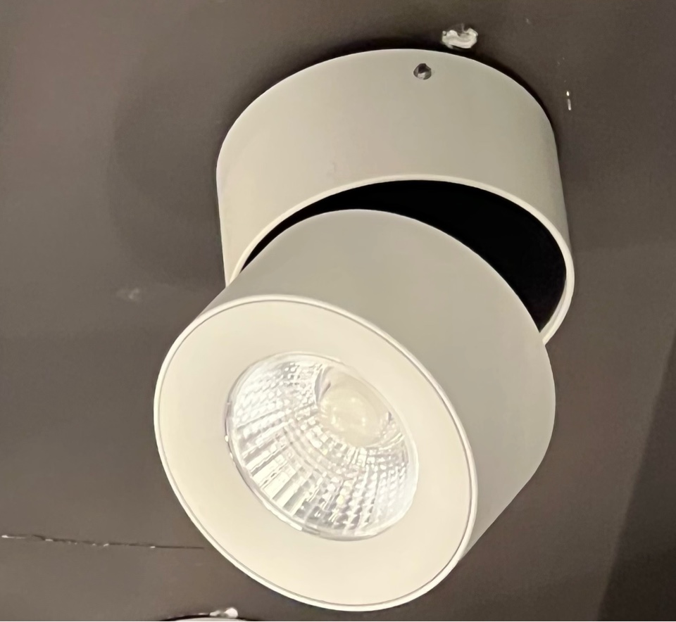 Накладной спот Elvan GW-6615-5W-WW-Wh