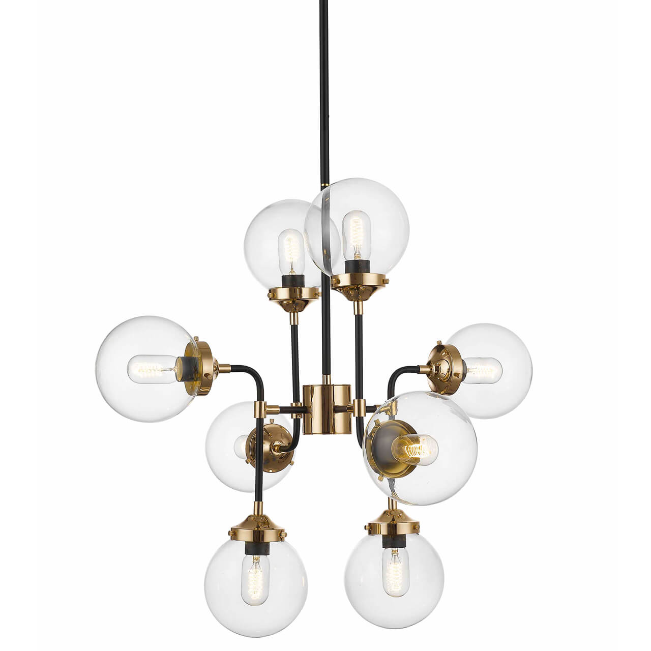 Подвесная люстра  Zumaline RIANO P0454-08D-SDAC