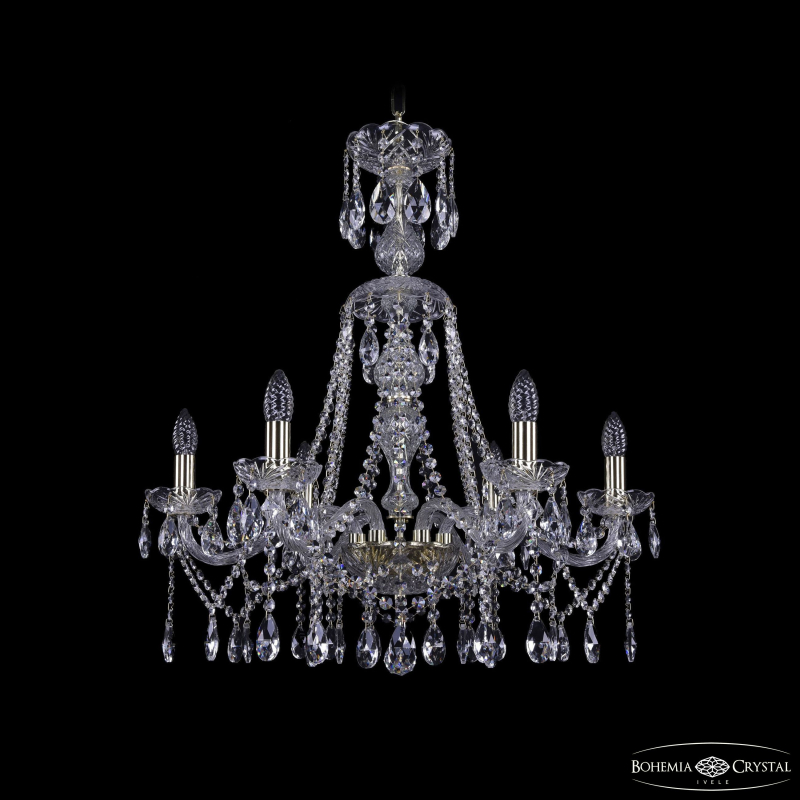 Подвесная люстра Bohemia Ivele Crystal 1413/6/220/XL-73 G