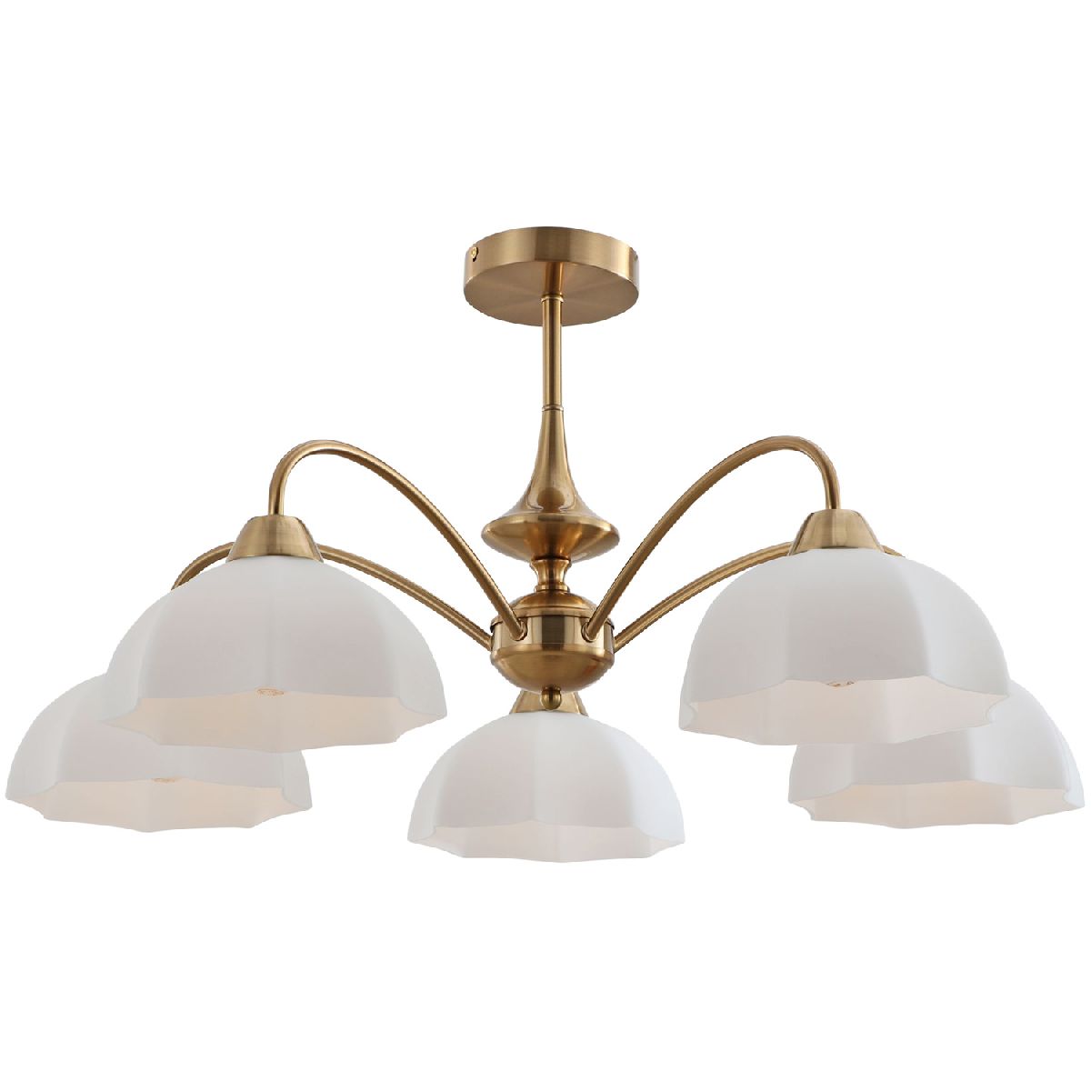 Люстра на штанге Illumico IL5586-5CST-19 AB