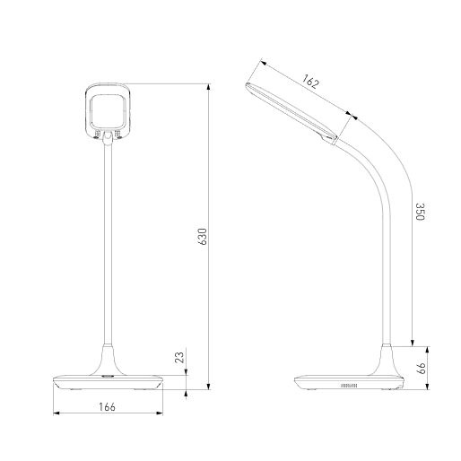 Настольная лампа Elektrostandard 80419/1 белый 4690389142260