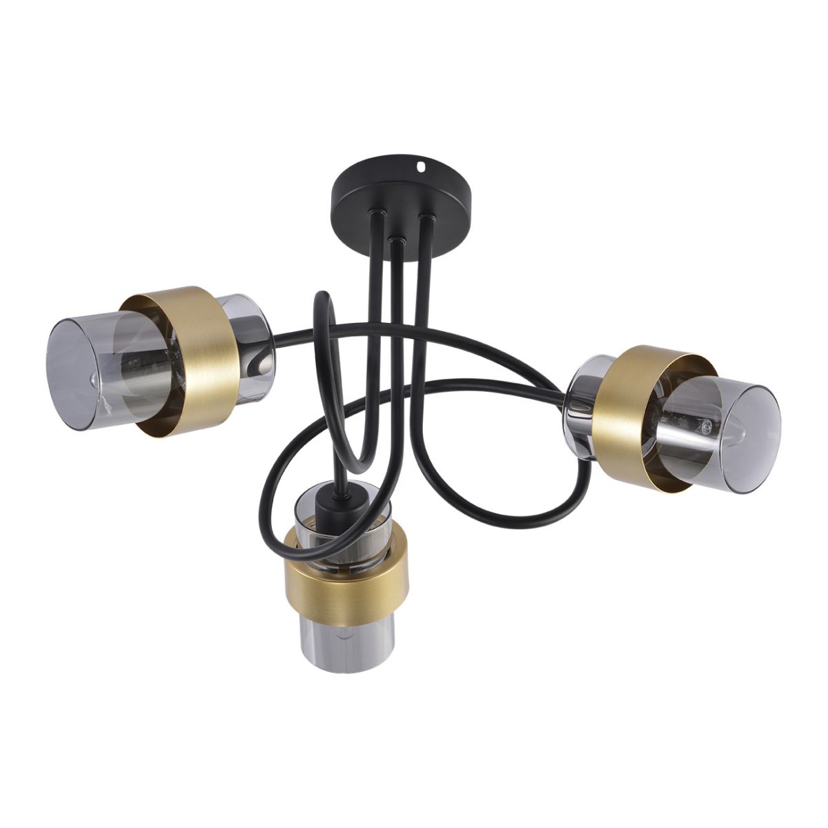 Потолочный светильник Escada Hurricane 1139/3P Black/Gold