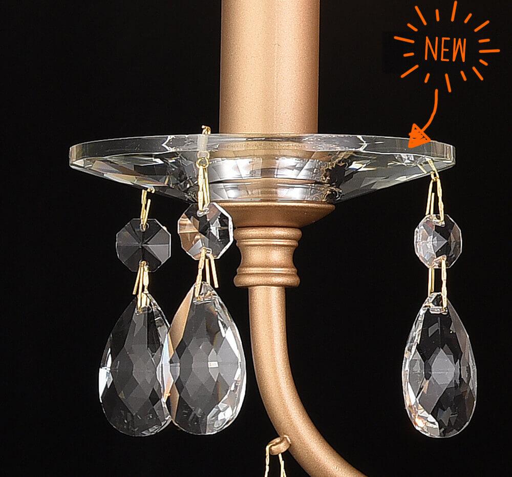 Бра Lumien Hall Флоренс 0017/2W-ITGD