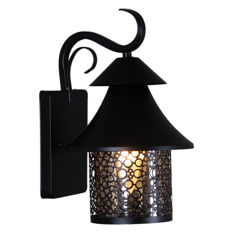 Уличный настенный светильник Reluce 08291-9.2-001U BK