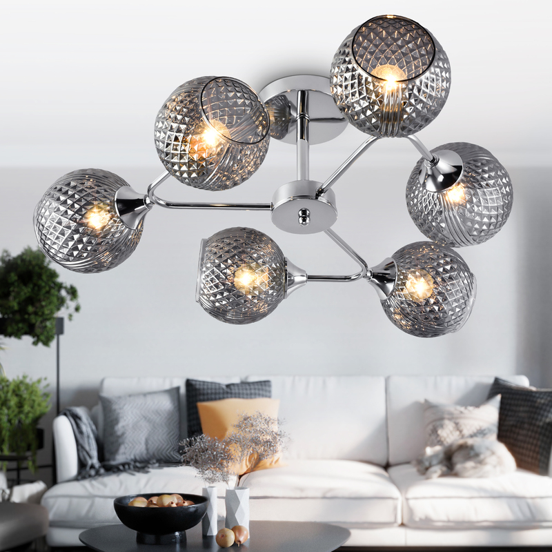 Люстра на штанге Rivoli Haley 3137-306 Б0055384