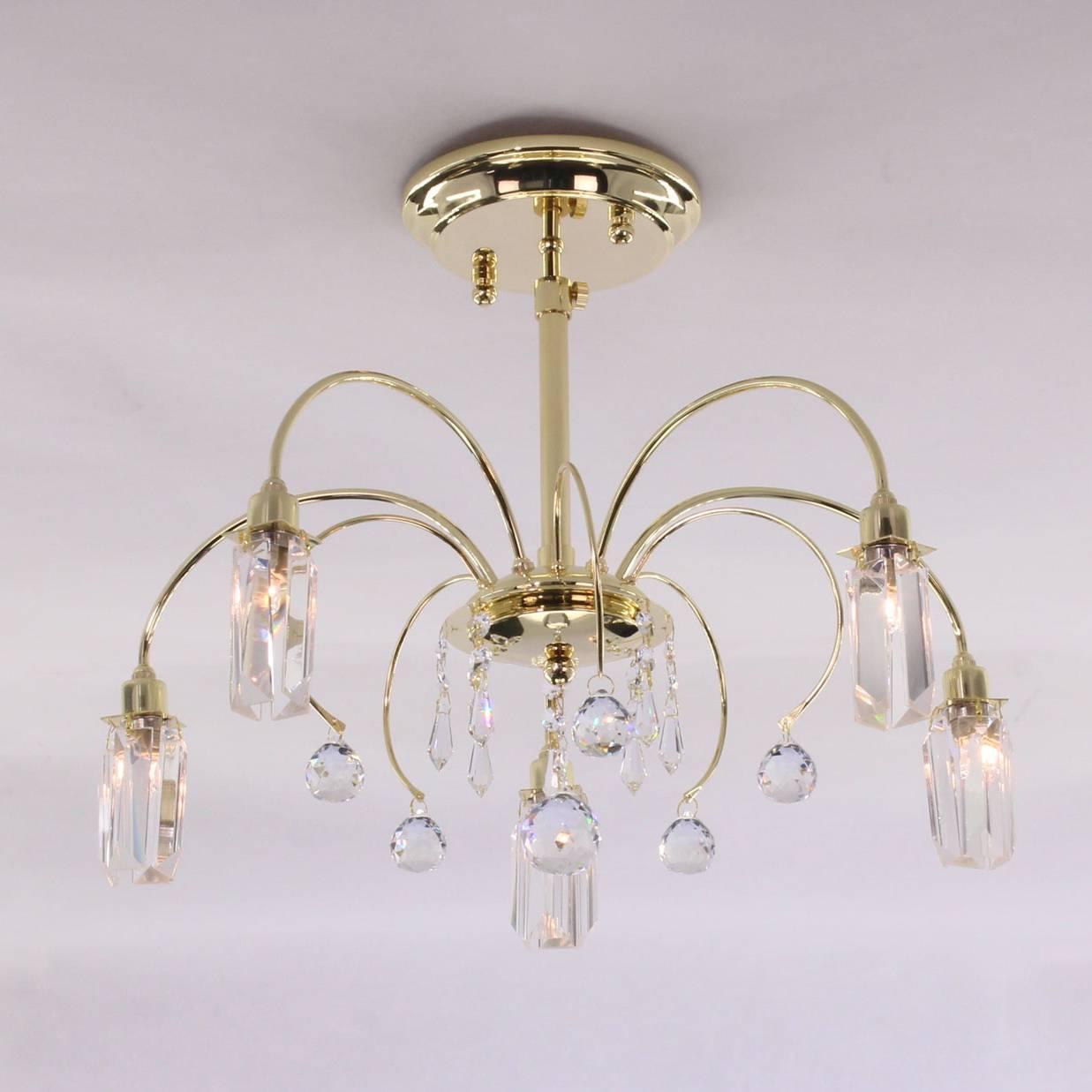 Потолочная люстра Citilux Калипсо Золото CL211152