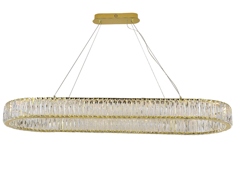 Подвесная люстра Newport 8240/120 oval gold М0067860