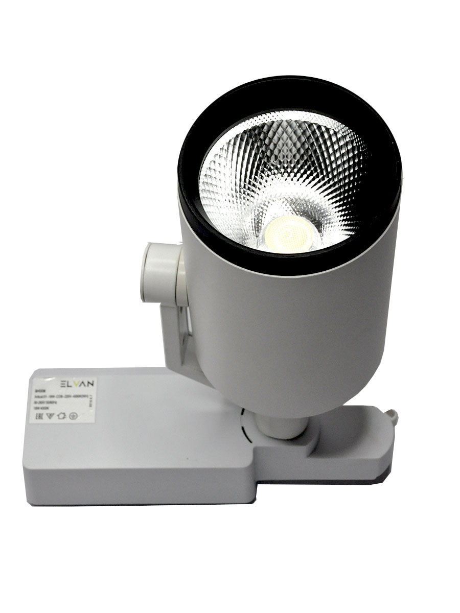 Трековый светильник Elvan ST-01-18W-WH