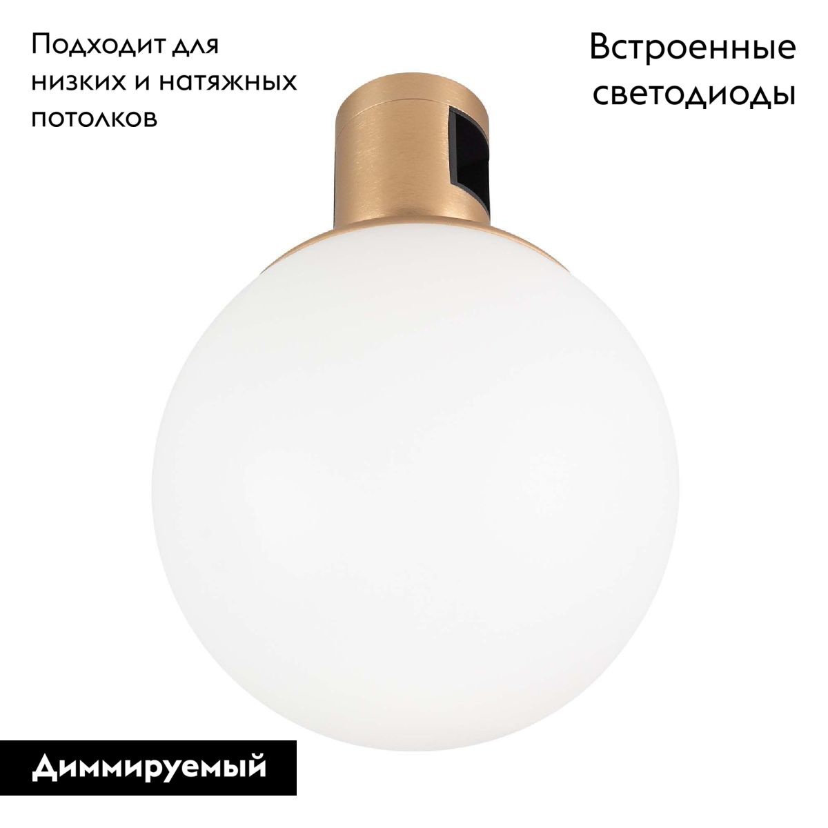 Трековый светильники Arlight ART-APRIORI-SFERO-R120-5W Warm3000 039289