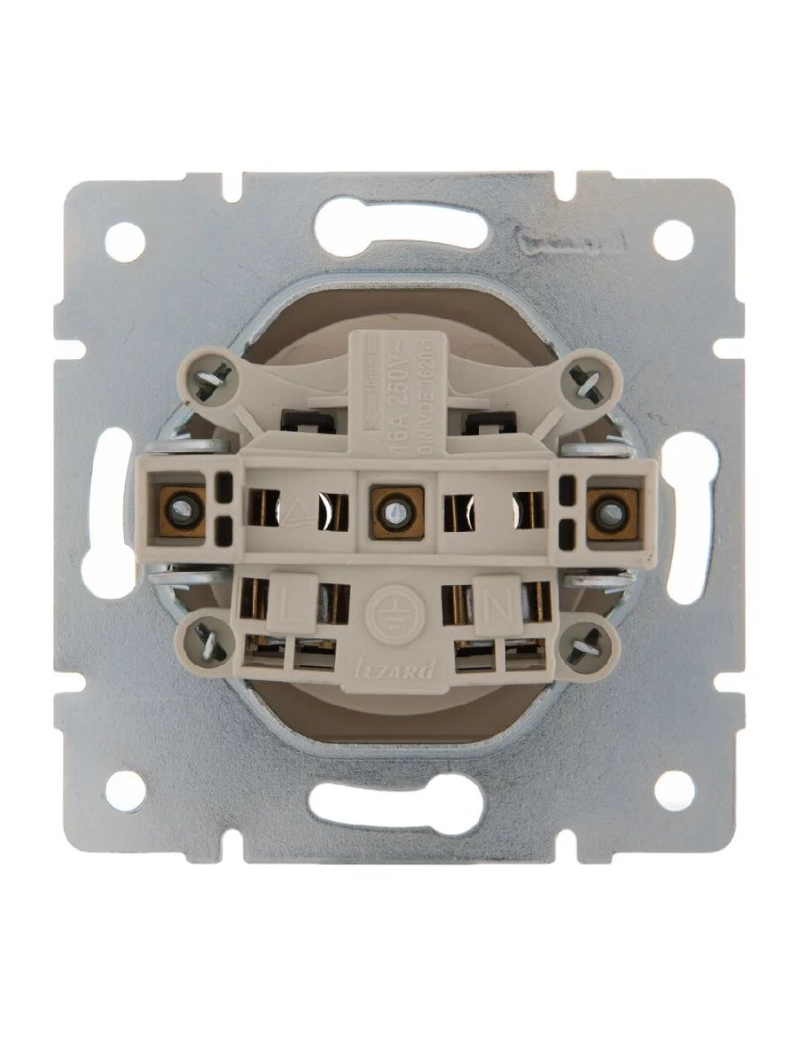 Розетка б/з Lezard Karina 707-0388-121B