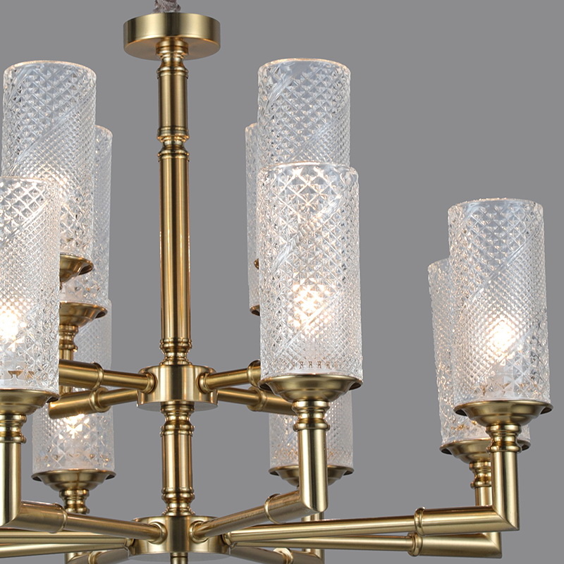 Подвесная люстра Illumico IL8683-12P-10 BB