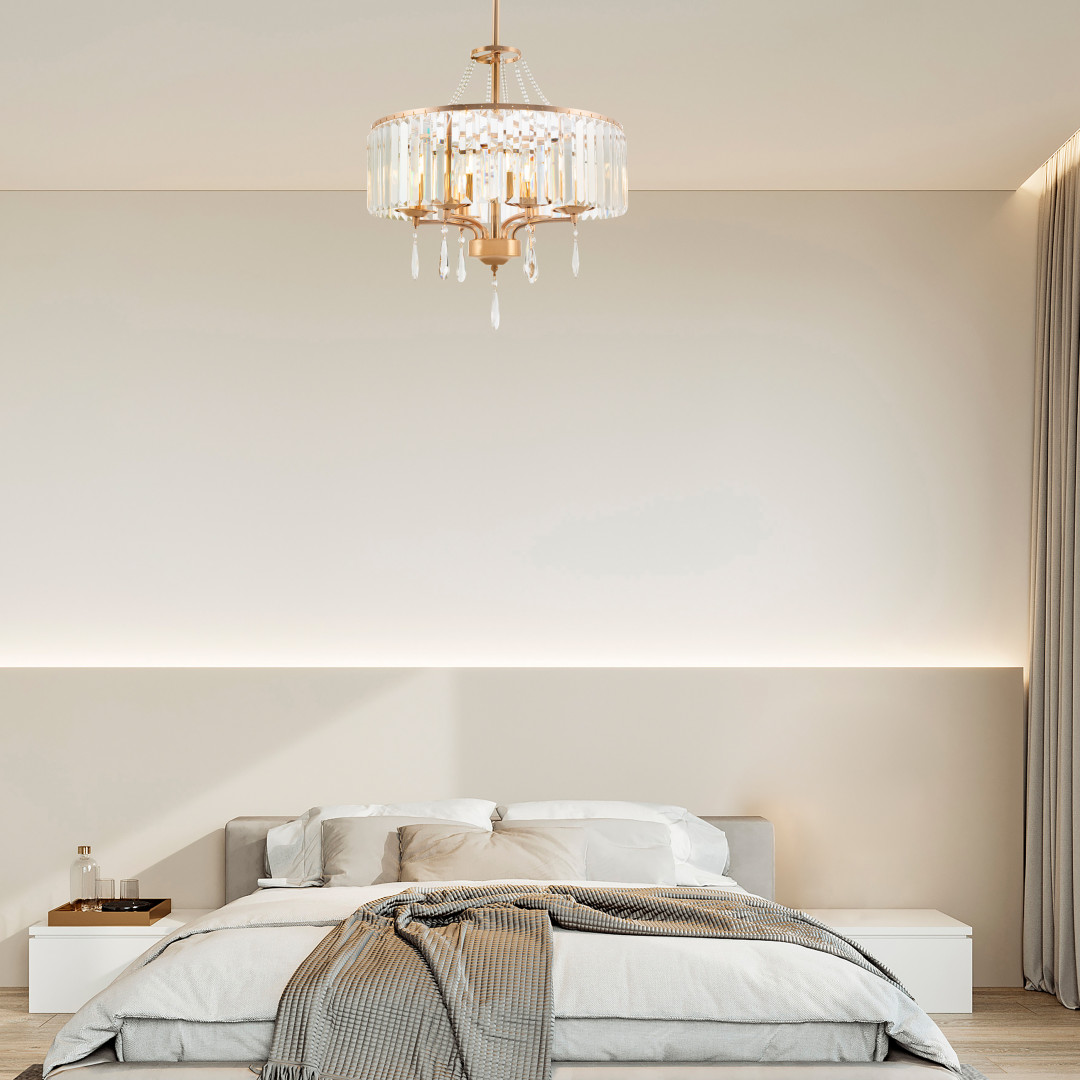 Люстра на штанге Arte Milano Sorrento 371009/6/300/500 GD