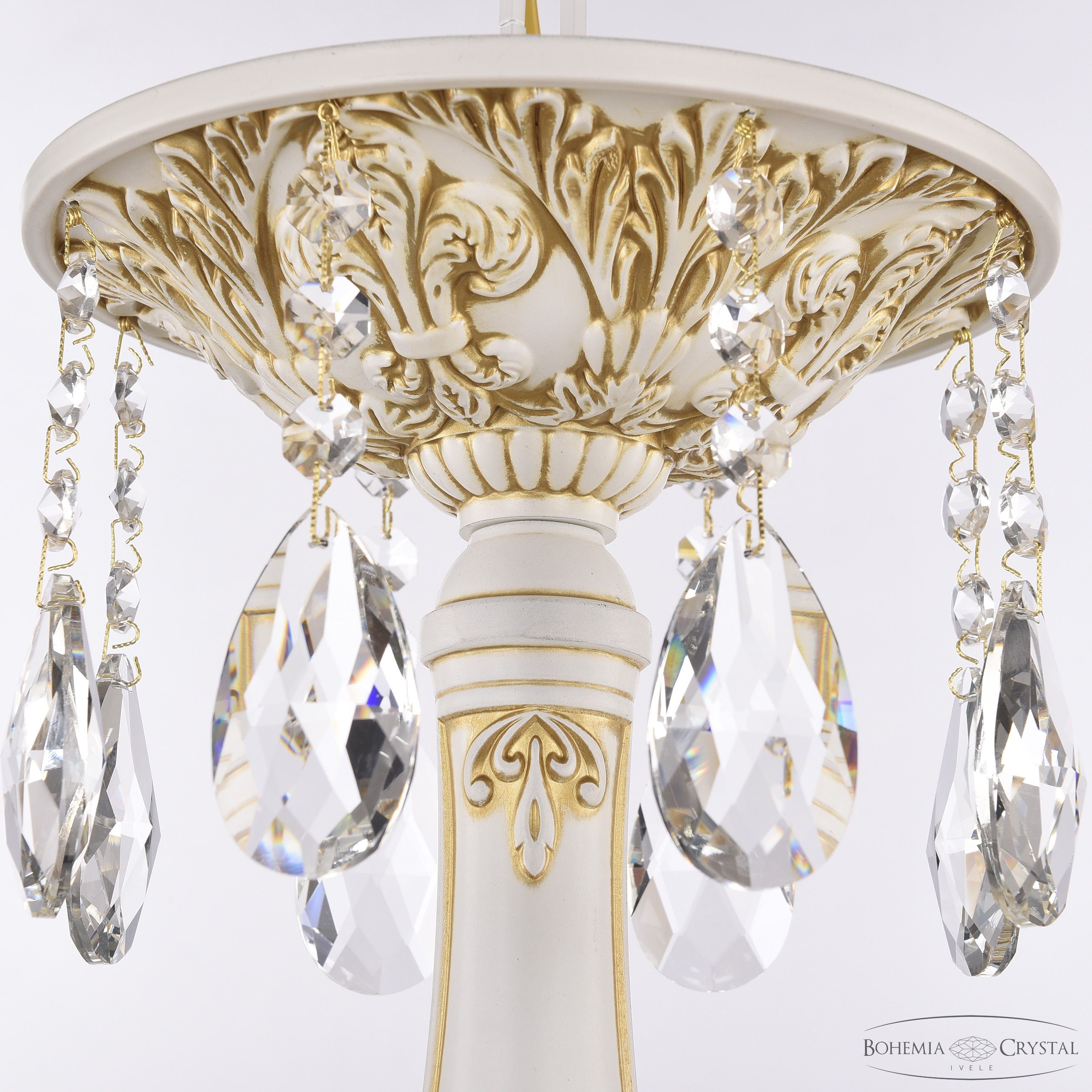 Подвесная люстра Bohemia Ivele Crystal AL78101P/8/250 A WMG P Amber/M-1F