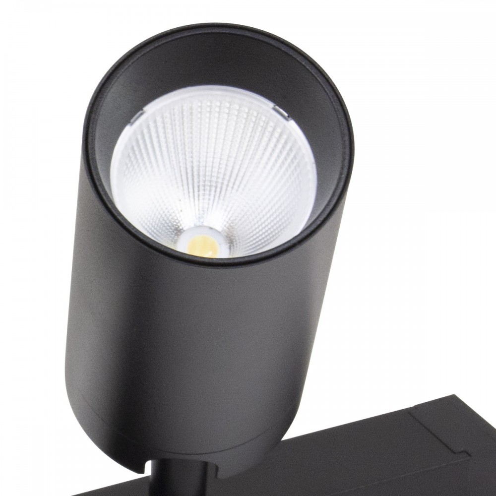 Трековый однофазный светильник AM Group Plain Opal AM590 2X10W 4000K BK