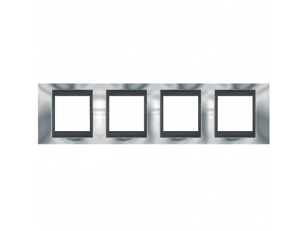 Рамка 4-постовая Schneider Electric Unica Top MGU66.008.0M4