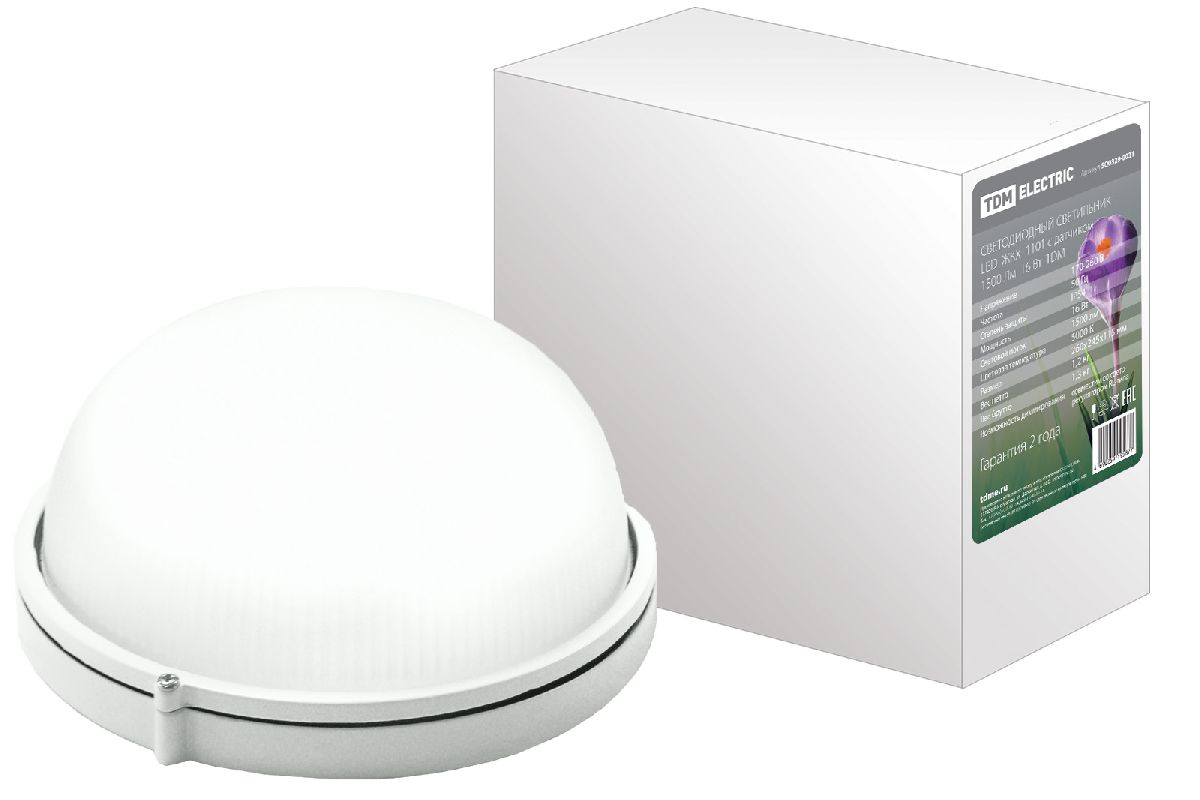 Настенно-потолочный светодиодный светильник TDM Electric LED ЖКХ 1101 SQ0329-0031