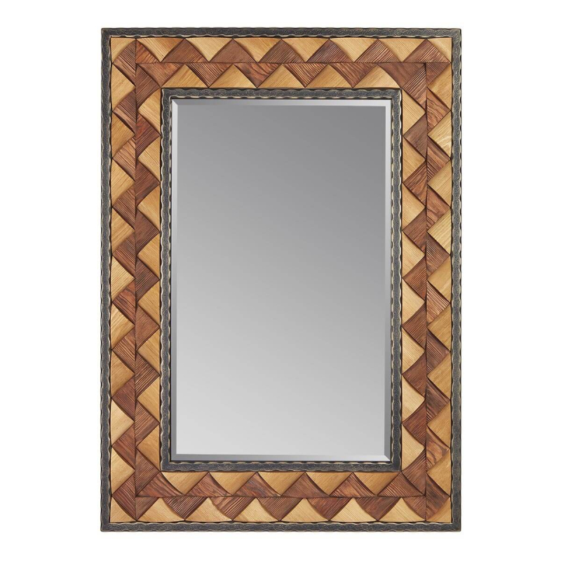 Зеркало Runden Дерево III треугольник V20063