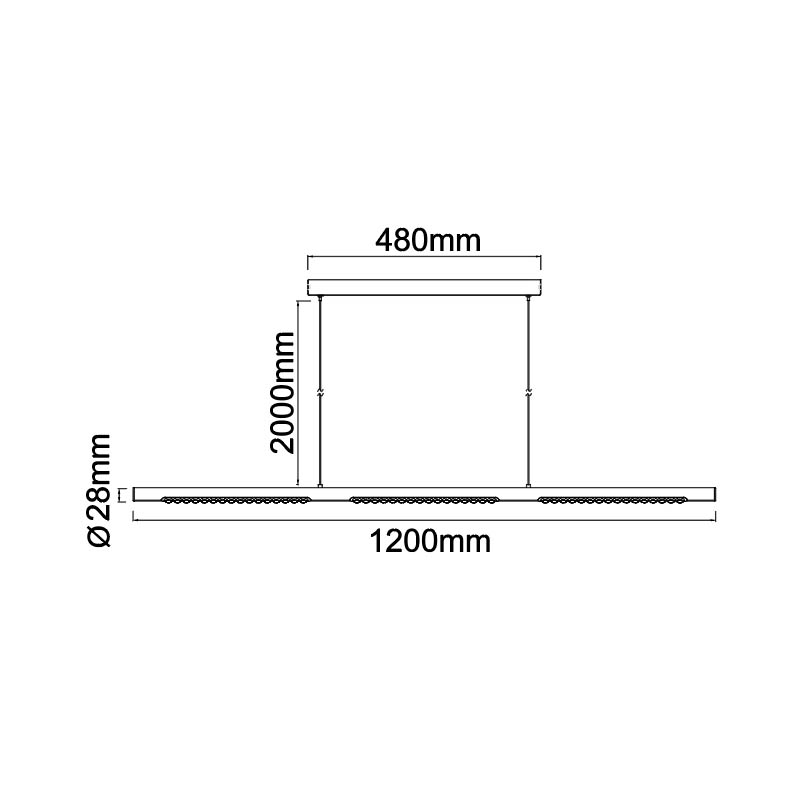 Подвесной светильник Mantra Meca 9119