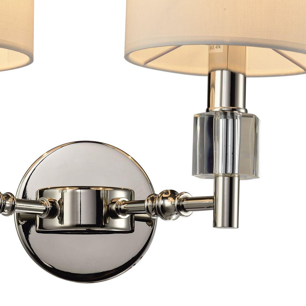 Бра Lumien Hall Малье LH1053/2W-NK-WT